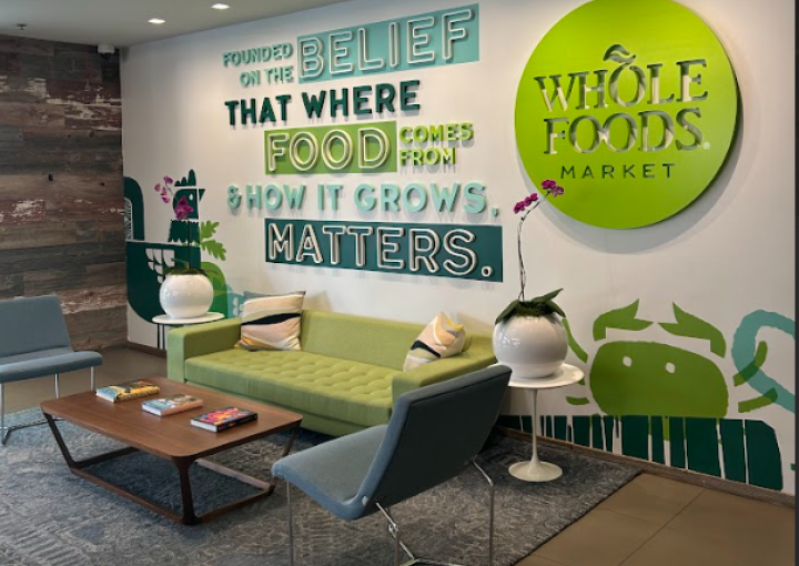 Whole Foods corporate lobby